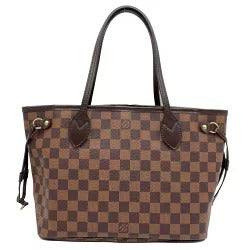Louis Vuitton Neverfull PM PVC Coated Canvas Damier Tote Bag