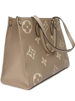 Louis Vuitton Monogram Emplant On The Go MM Tote Bag