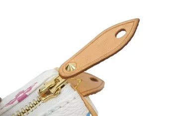 Louis Vuitton Mini Speedy White Multicolor Monogram Handbag