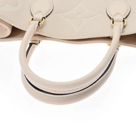 Louis Vuitton OnTheGo GM Implant Leather Shoulder Bag