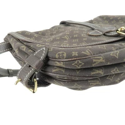 Louis Vuitton Monogram Mini Run Saumur Diagonal Shoulder Bag