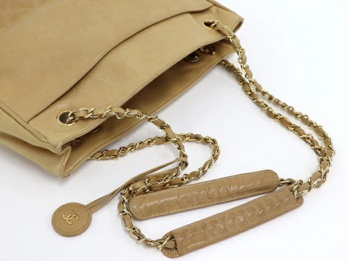 Chanel Matelasse Chain Leather Tote Bag