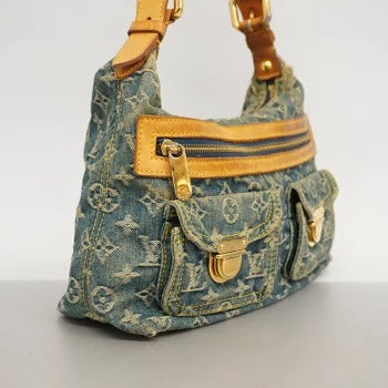 Louis Vuitton Monogram Denim Baggy Shoulder Bag