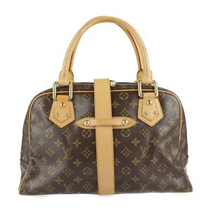 Louis Vuitton Manhattan GM Monogram Canvas Leather Handbag