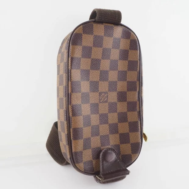 Louis Vuitton Pochette Ganju Damier Canvas Shoulder Bag