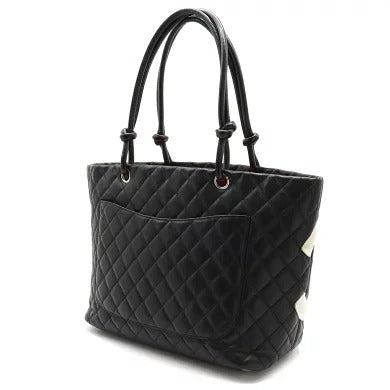 Chanel Cambon Line Coco Mark Large Tote Shoulder Bag
