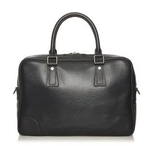 Louis Vuitton Utah Acoma Basalt Leather Business Bag