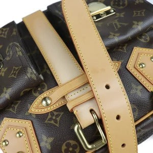 Louis Vuitton Manhattan GM Monogram Canvas Leather Handbag