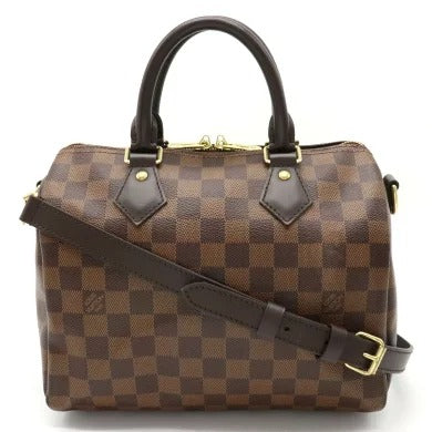 Louis Vuitton Damier Speedy PVC Bandouliere Shoulder Bag