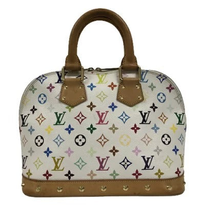 Louis Vuitton Alma PM Monogram Multicolor Handbag White