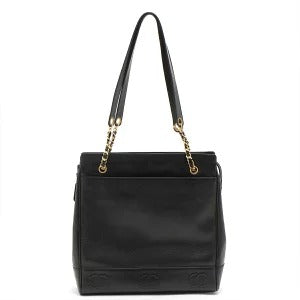 Chanel Triple Coco Caviar Skin Chain Shoulder Bag