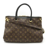 Louis Vuitton Monogram Pallas Shoulder Bag Black