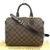 Louis Vuitton Damier Speedy Bandouliere Ebene Shoulder Bag