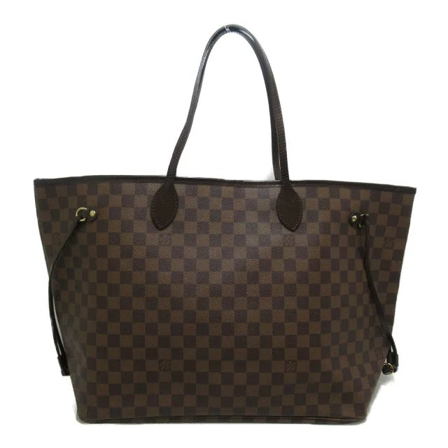 Louis Vuitton Neverfull GM Coated Canvas Damier Tote Bag