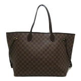 Louis Vuitton Neverfull GM Coated Canvas Damier Tote Bag