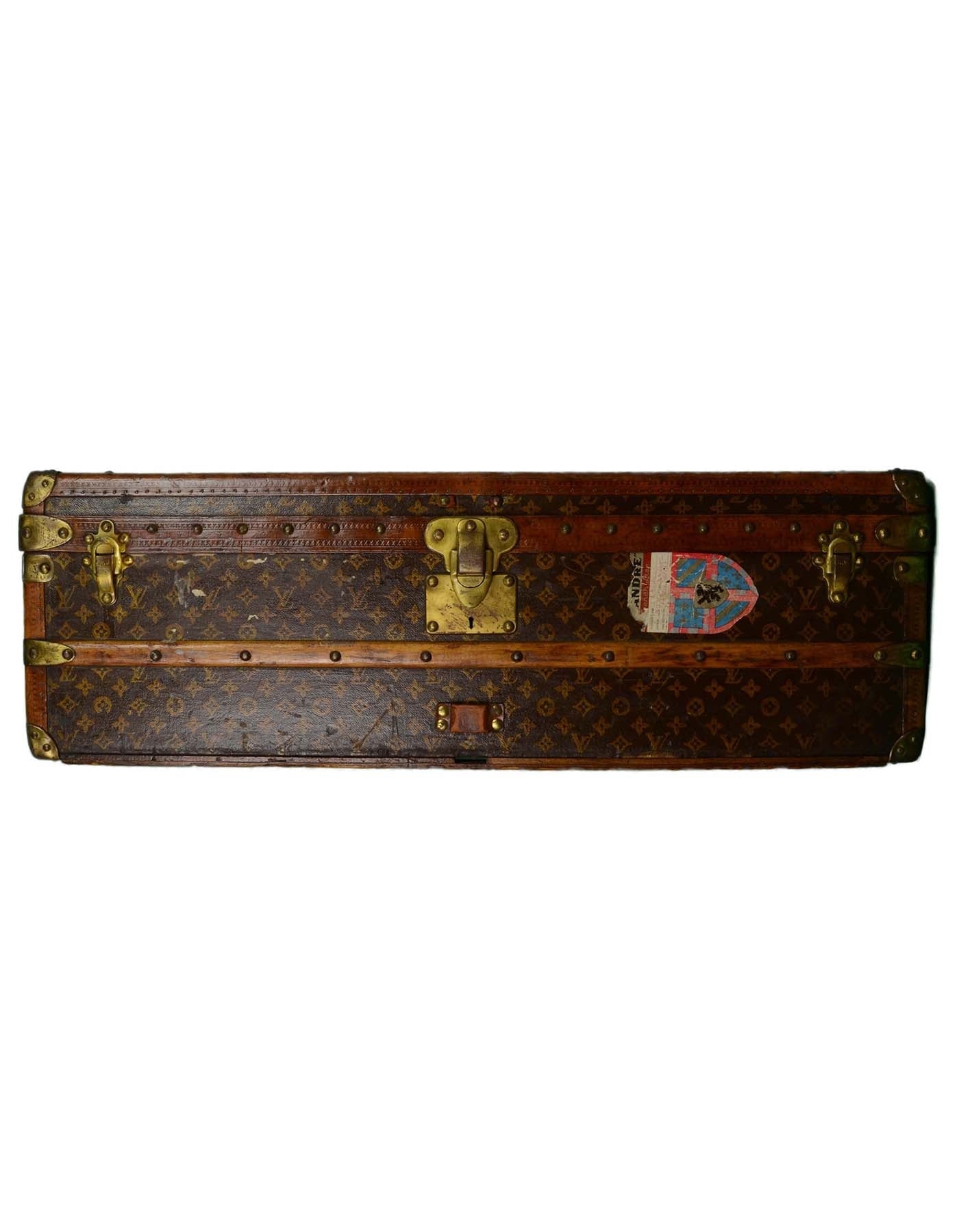 Louis Vuitton   Monogram Rolling Trunk w/Insert