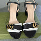 Gucci GG Marmont black sandals - FULL SET