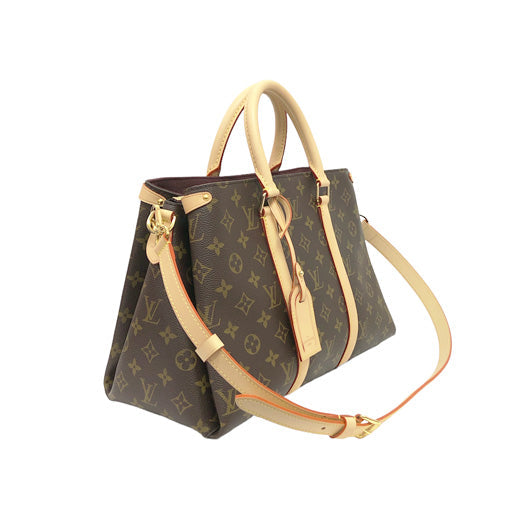 Louis Vuitton Soufflot MM Monogram Leather Shoulder Bag