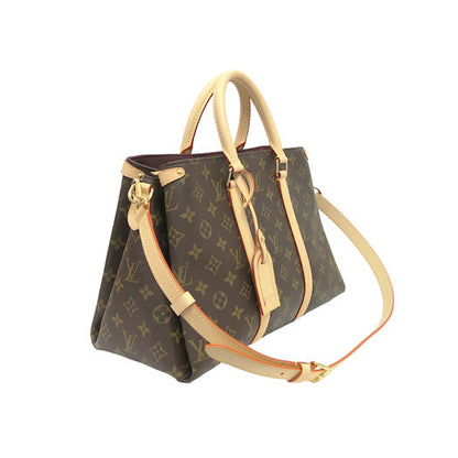 Louis Vuitton Soufflot MM Monogram Leather Shoulder Bag