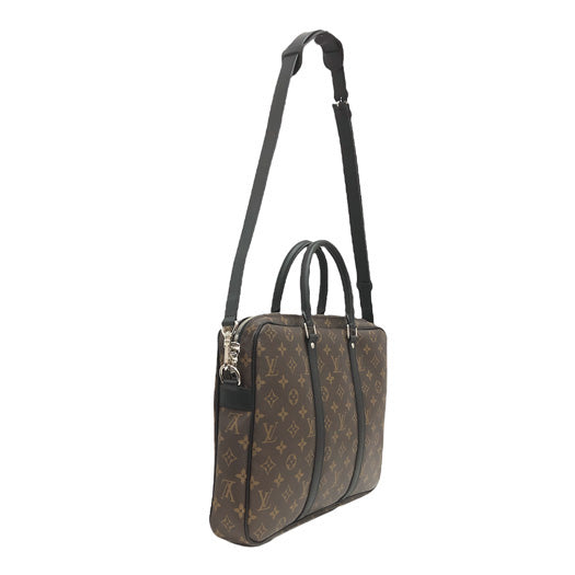 Louis Vuitton Porte Document Voyage PM Monogram Noir