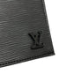 Louis Vuitton Petite Sac Plat Epi Noir Shoulder Bag Black