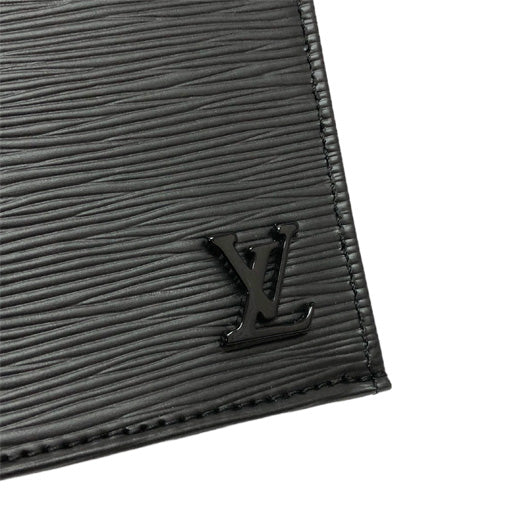 Louis Vuitton Petite Sac Plat Epi Noir Shoulder Bag Black