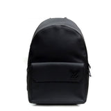 Louis Vuitton Takeoff Backpack Aerogram Grain Leather Black