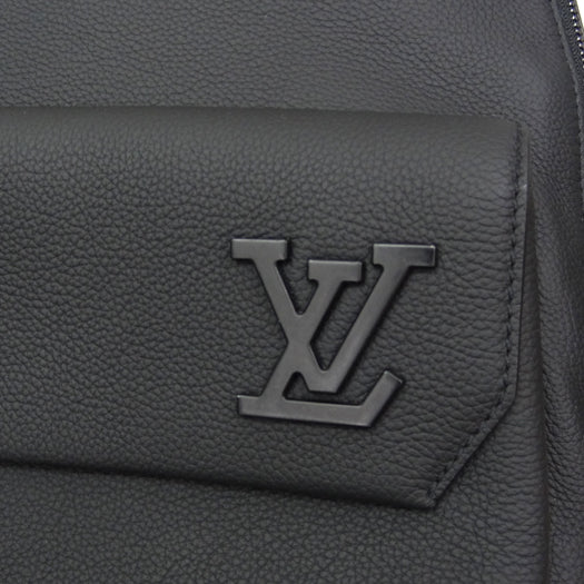 Louis Vuitton Takeoff Backpack Aerogram Grain Leather Black
