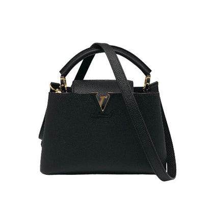 Louis Vuitton Capucines BB Taurillon Leather Noir 2way Handbag Shoulder