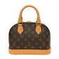 Louis Vuitton Alma BB Monogram Leather 2way Shoulder Bag Handbag