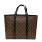 Louis Vuitton Weekend Tote PM Monogram Macassar Noir 2way Shoulder