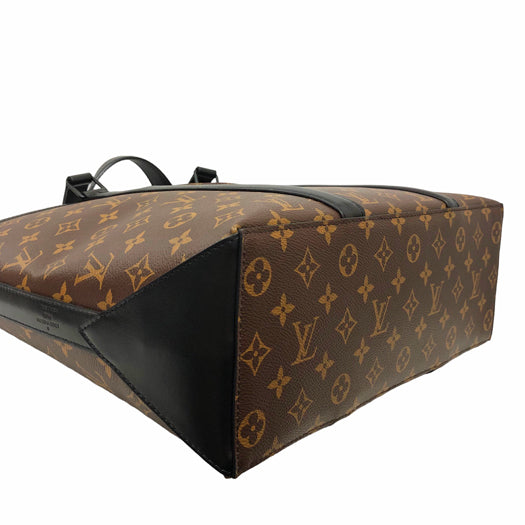 Louis Vuitton Weekend Tote PM Monogram Macassar Noir 2way Shoulder