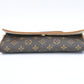 Louis Vuitton Pochette Twin  Canvas Clutch Bag