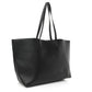 Saint Laurent Calfskin Large Shopping Tote Black