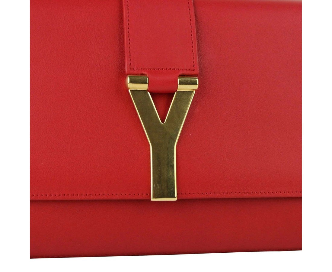 Saint Laurent Women's Classic Y Leather Paris Clutch