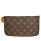 Louis Vuitton Pochette Accessoires  Canvas Clutch Bag
