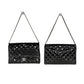 Chanel bags Black Patent Leather New Clutch With Chain CWC
