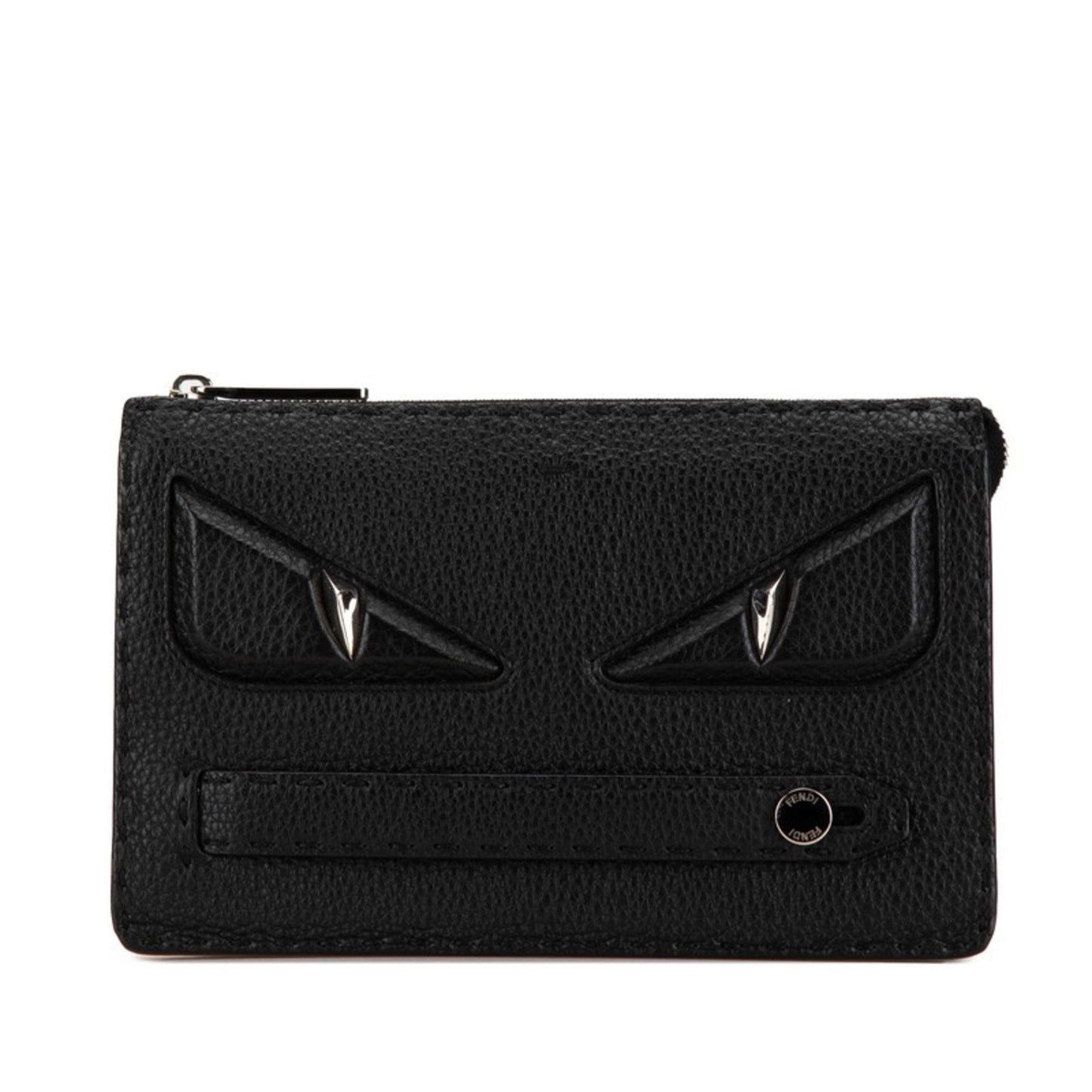 Fendi  Leather Clutch Bag (Pre-Owned)