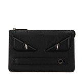 Fendi  Leather Clutch Bag (Pre-Owned)