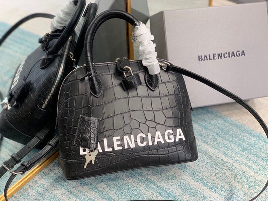 BLN-Ciaga Ville XXS Handbag In Black, For Women,  Bags 8.6in/22Amelia