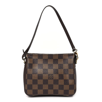 Louis Vuitton Damier Ebene Trousse Make Up Bag Pochette