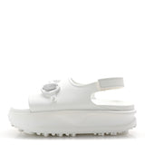 Amelia Soft Rubber Horsebit Touch Womens Strapped Sandals 37 Great White