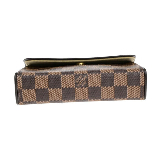 Louis Vuitton Pochette Florentine  Canvas Clutch Bag