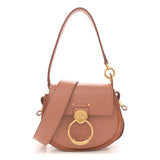 Amelia Calfskin Small Tess Bag Muted Brown