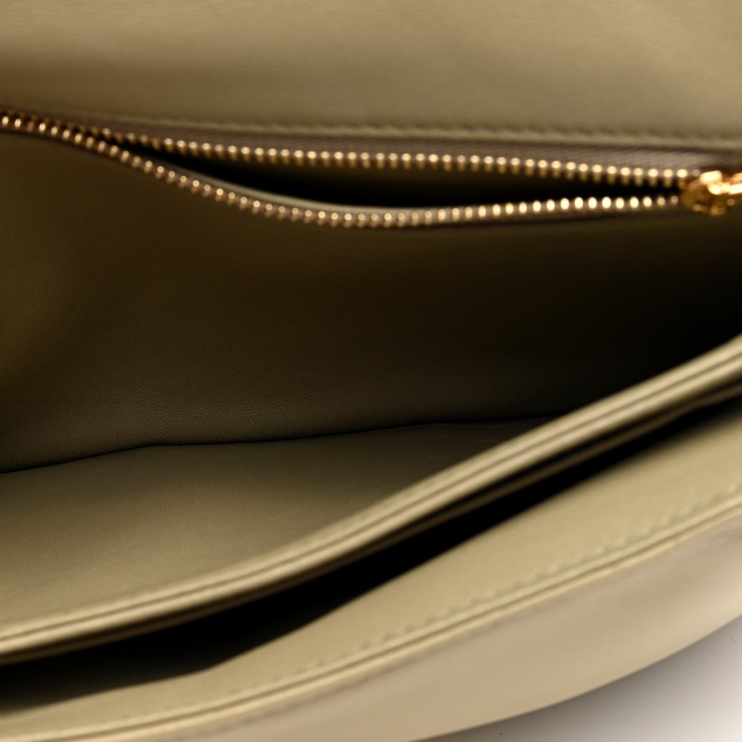 Loewe Lambskin Goya Puffer Bag Clay Green