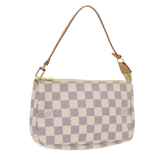 Louis Vuitton Pochette Accessoires  Canvas Clutch Bag
