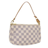 Louis Vuitton Pochette Accessoires  Canvas Clutch Bag