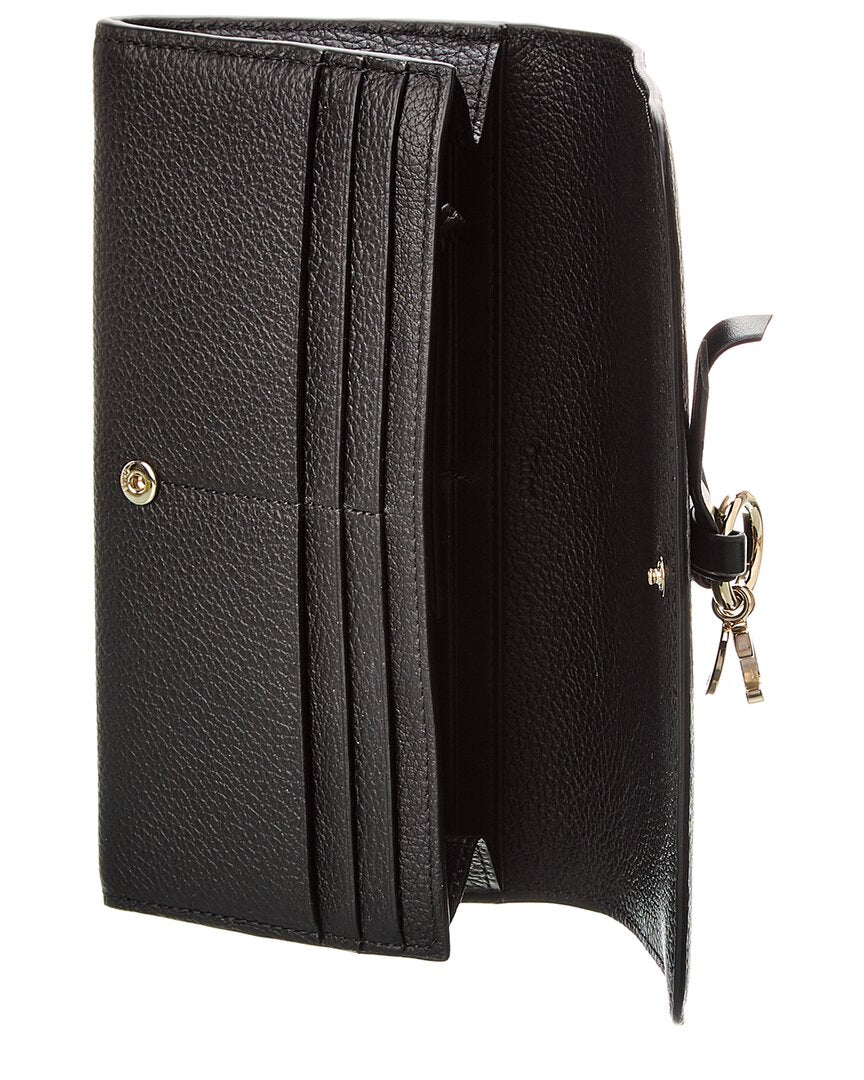 CHL - CC o? Alphabet Leather Continental Wallet