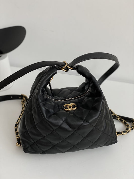 CHL - Maxi Hobo Bag Black For Women Bags 13.7in/35AmeliaAS3488 B08857 94305