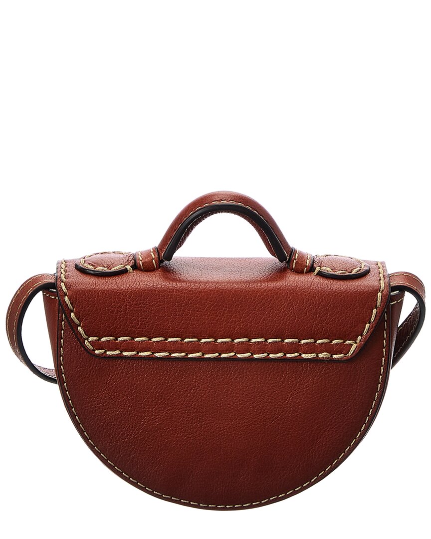 CHL - CC o? Edith Nano Leather Saddle Bag